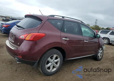 2009 Nissan Murano S from USA, damaged, VIN JN8AZ18U99W011889